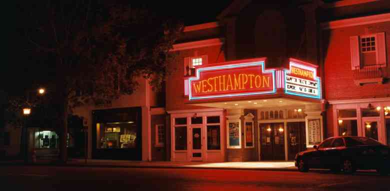 The Westhampton Theater, fully restored.