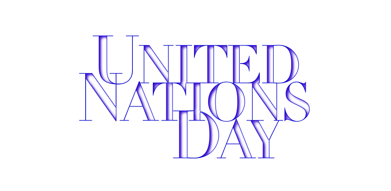 Logo for United Nations Day